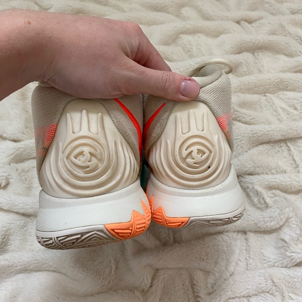Nike Kyrie 6 "N7" CW1785 Light Cream, pink, green basketball sneakers aztec 10 - Picture 5 of 8